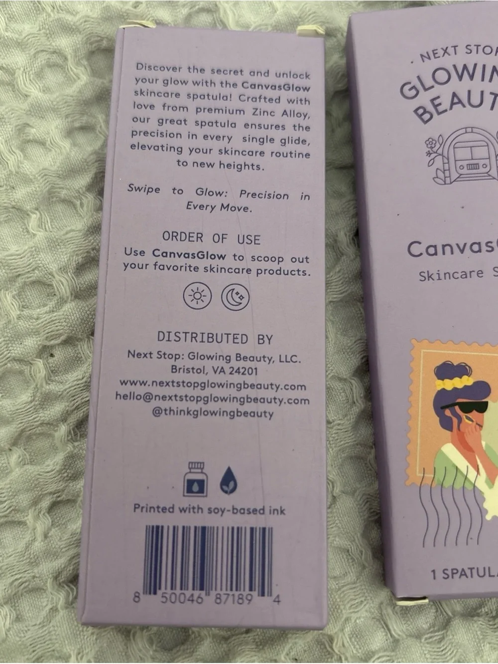 Next Stop Glowing Beauty Canvas Glow Skincare Spatula (2)